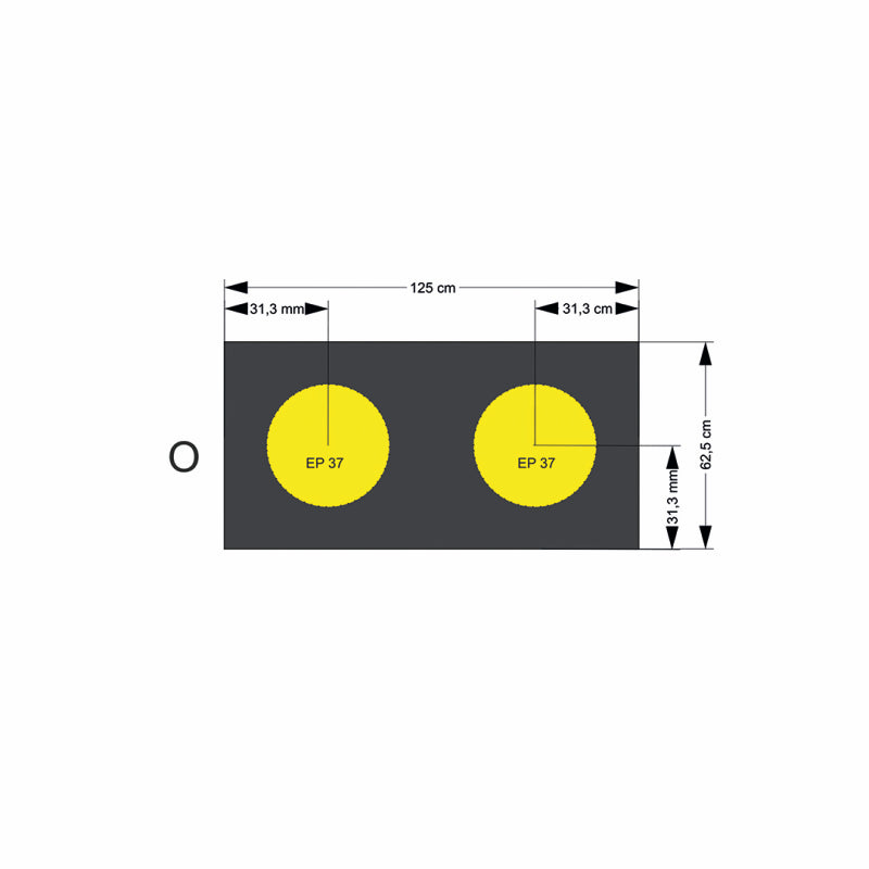 Cible Mousse tir à l'arc Eleven Eco K + O + K