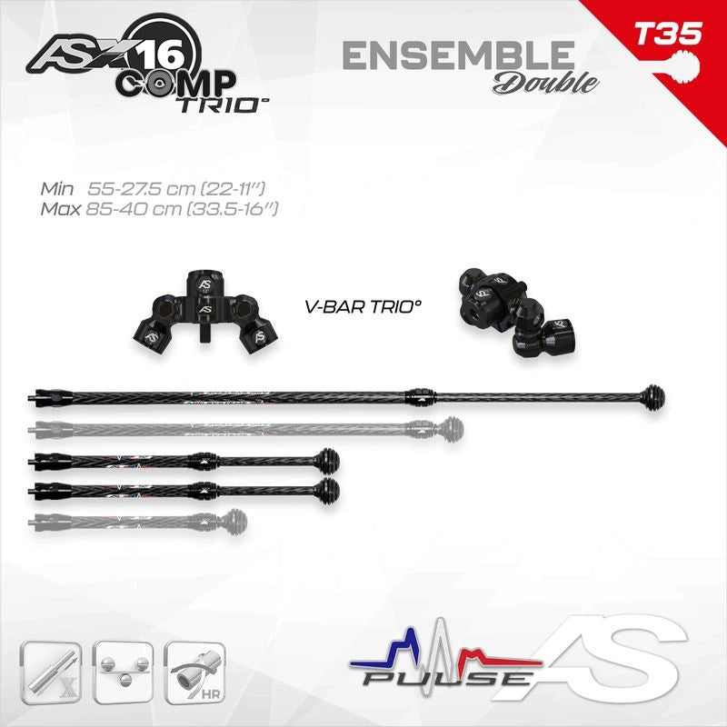 Stabilisation Complete Arc Systeme AS X16 Comp Mixte