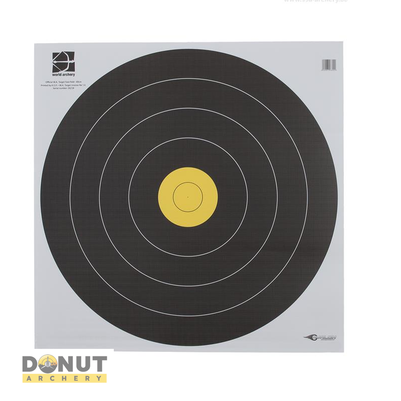 Blason Campagne tir à l'arc Avalon 80Cm