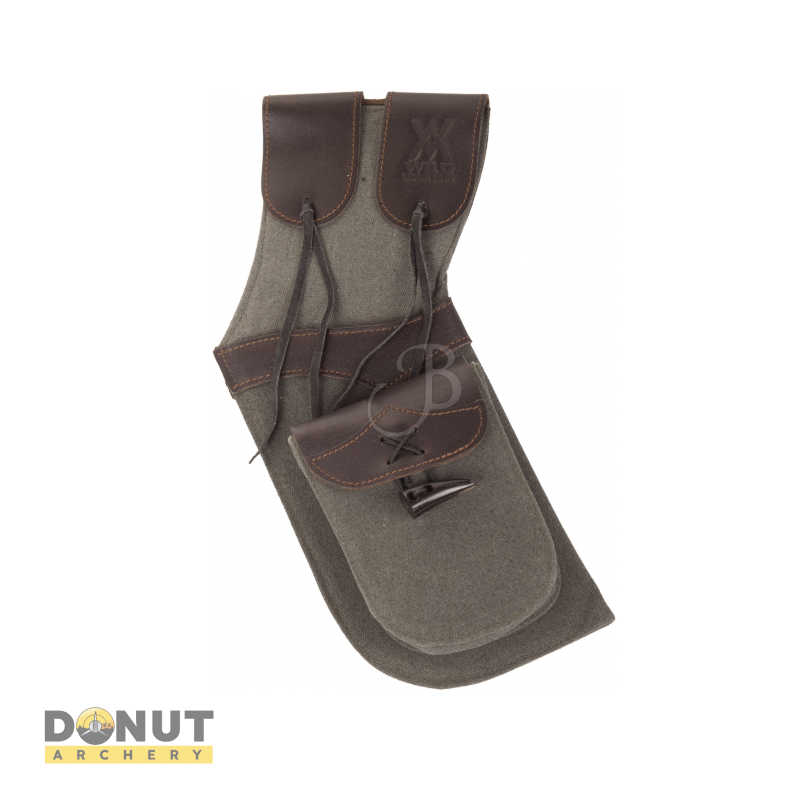 carquois en cuir - arrière, semi-circulaire Les accessoires de tir