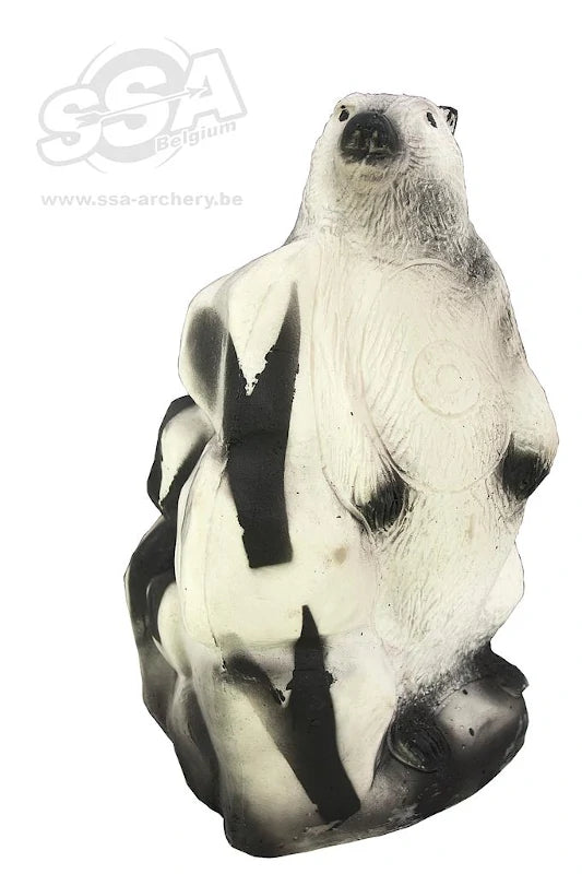 Cible 3D Wildlife Marmot White/Marmotta Polar