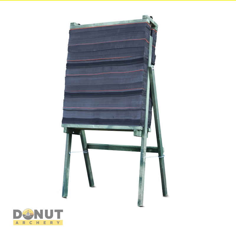 Cible Mousse tir à l'arc Lamellee Target Tech 130cm Avec Chevalet