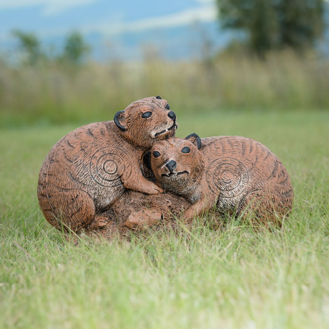 Cible 3D Wildcrete Dassie Pair