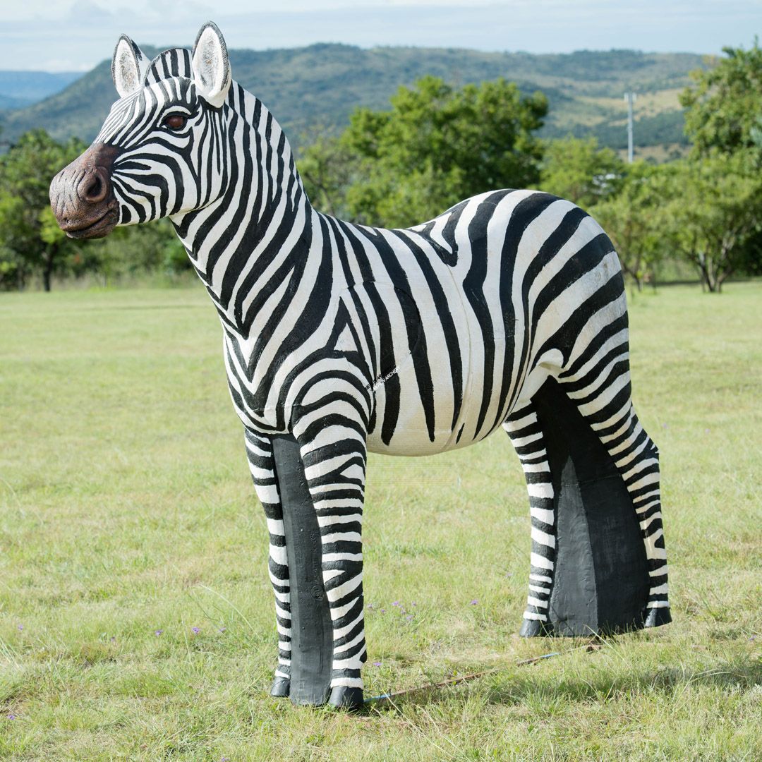 Cible 3D Wildcrete zebra