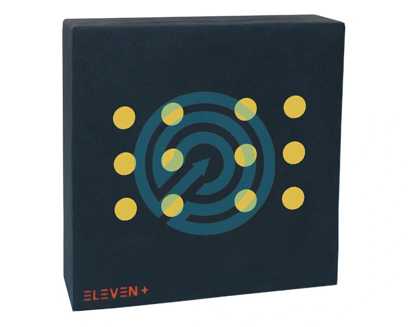 Cible mousse tir à l'arc Eleven 125x125x20 12 centres