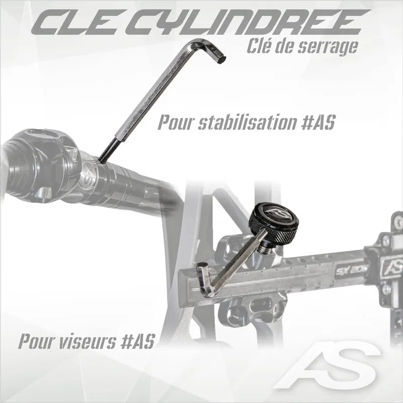 Clé Cylindrée Arc systeme pour Stabilisation AS