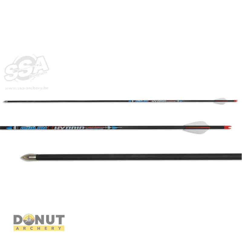 Fleches Carbone Avalon HYBRID (par 100)