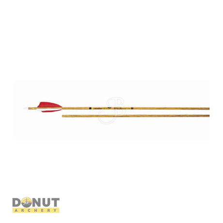 Fleches Carbone Cross-X Madera Light Plumes Naturelles   (par 12)