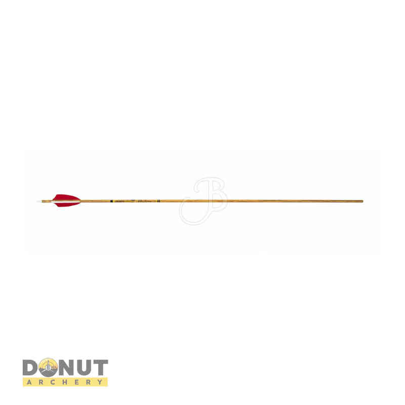 Fleches Carbone Cross-X Madera Light Plumes Naturelles   (par 12)