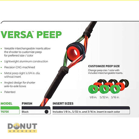 Kit Visette pour Arc Truglo Versa Peep