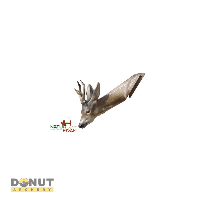 Cible 3D Natur Foam Roedeer Tete Couchee