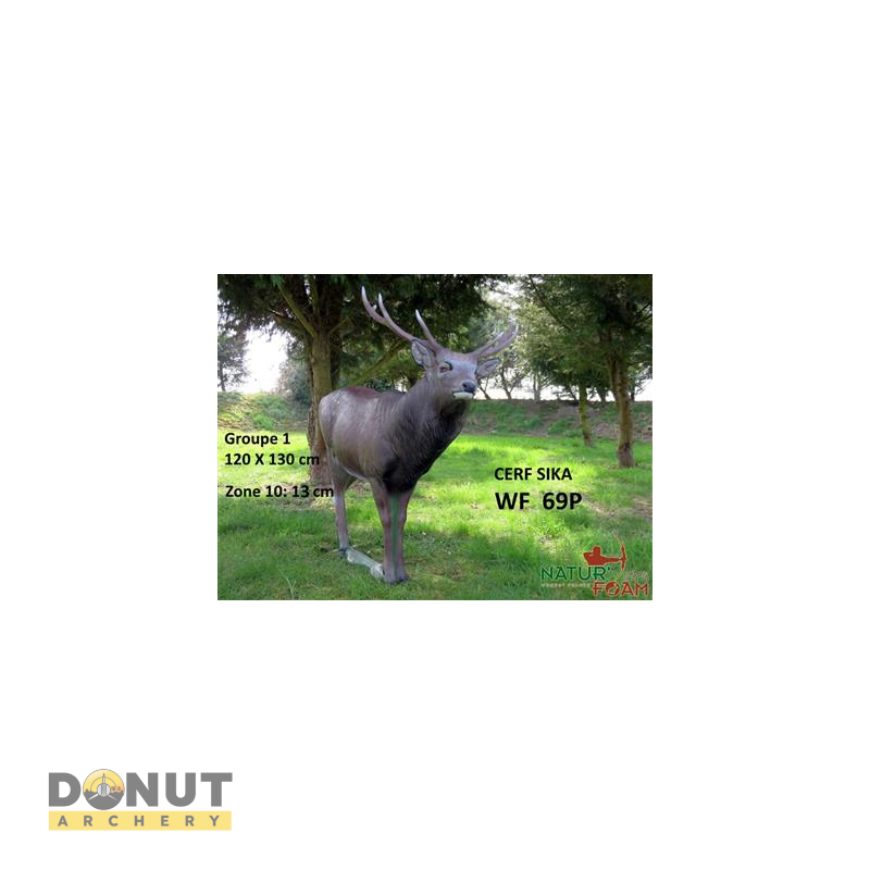 Cible 3D Natur Foam Sika Deer