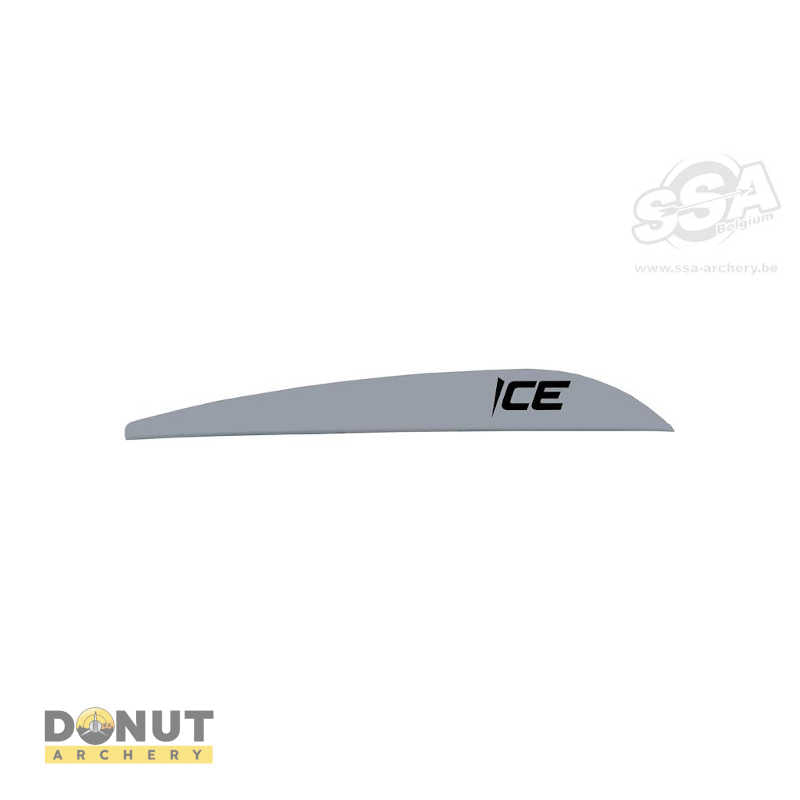 Plume de flèche Plastique BOHNING Ice (par 100)