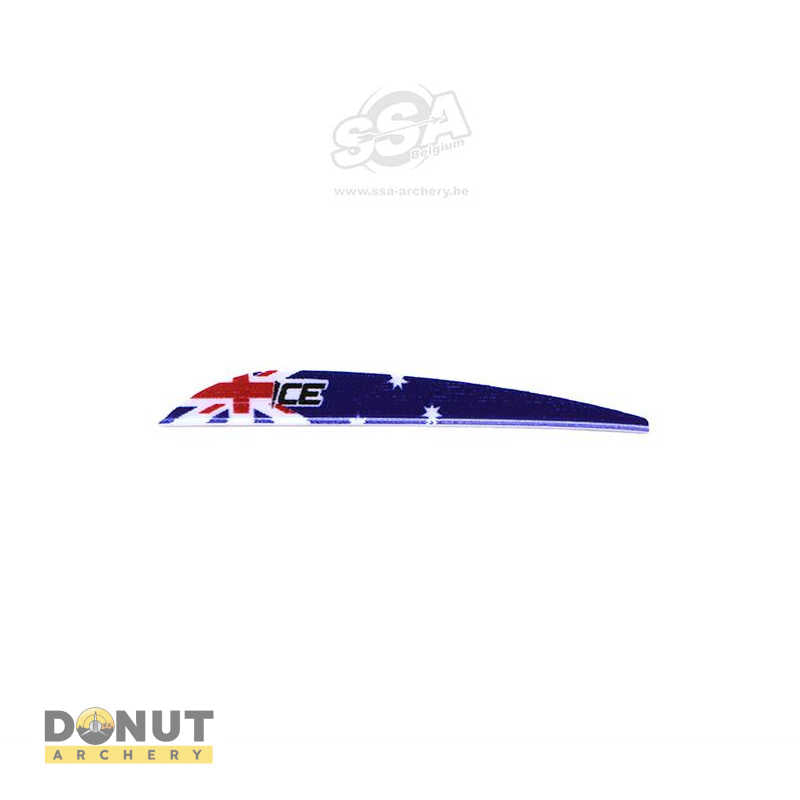Plume de flèche Plastique BOHNING Ice (par 100)