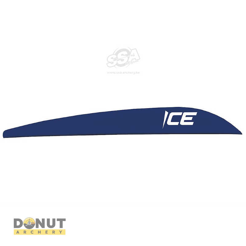 Plume de flèche Plastique BOHNING Ice (par 100)