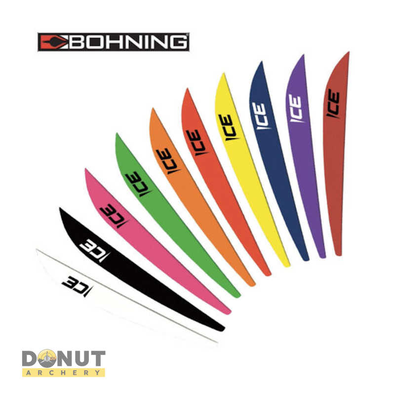 Plume de flèche Plastique BOHNING Ice (par 100)