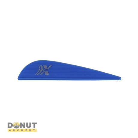 Plume de flèche Plastique CROSS-X Parabolique Nerve (par 100)