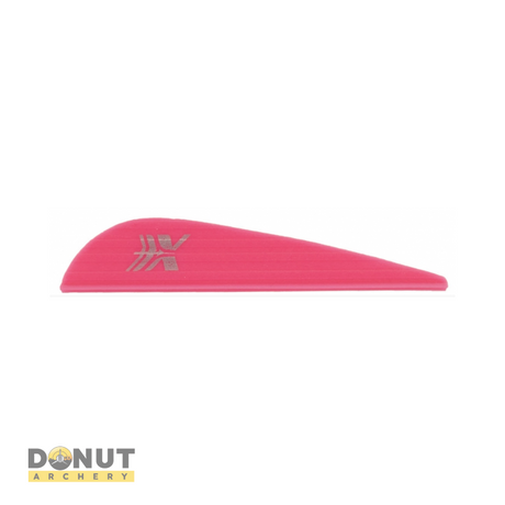 Plume de flèche Plastique CROSS-X Parabolique Nerve (par 100)