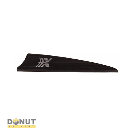 Plume de flèche Plastique CROSS-X Shield Nerve (par 100)