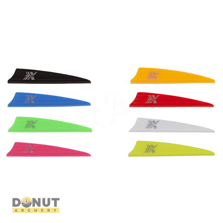 Plume de flèche Plastique CROSS-X Shield Nerve (par 100)
