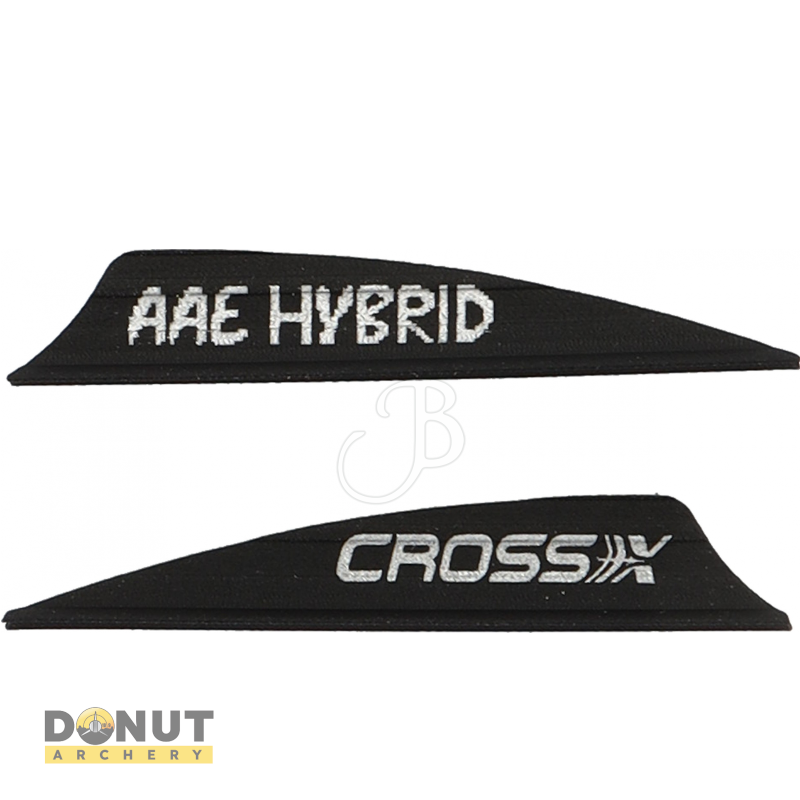 Plume de flèche Plastique Cross-X Hybrid (par 50)