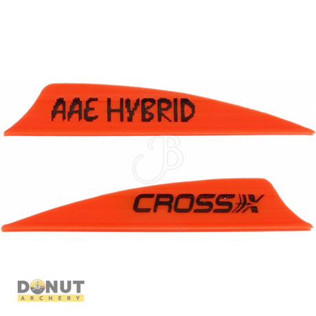 Plume de flèche Plastique Cross-X Hybrid (par 50)