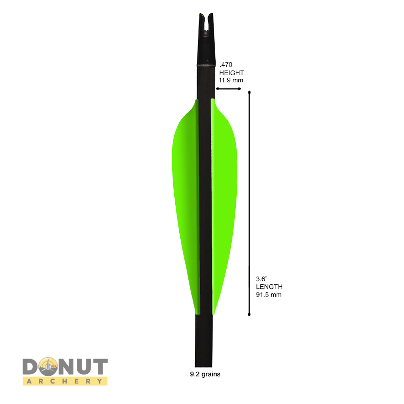 Plume de flèche Plastique Flex-Fletch FFP360