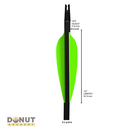 Plume de flèche Plastique Flex-Fletch FFP360