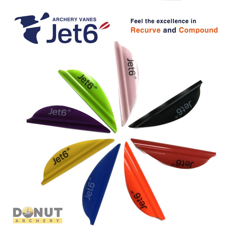 Plumes de flèche JET6 Archery Vane 2023
