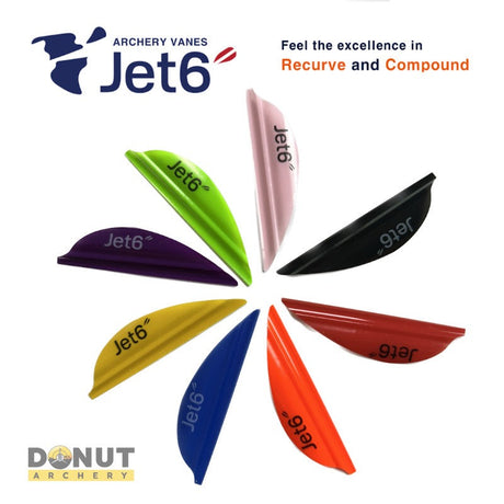 Plumes de flèche JET6 Archery Vane 2023