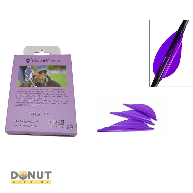 Plumes de flèche KSL Archery JET6