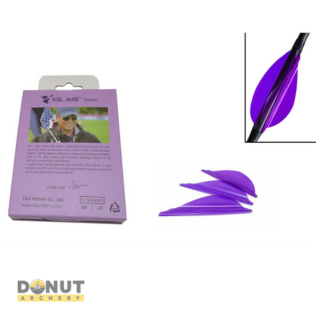 Plumes de flèche KSL Archery JET6