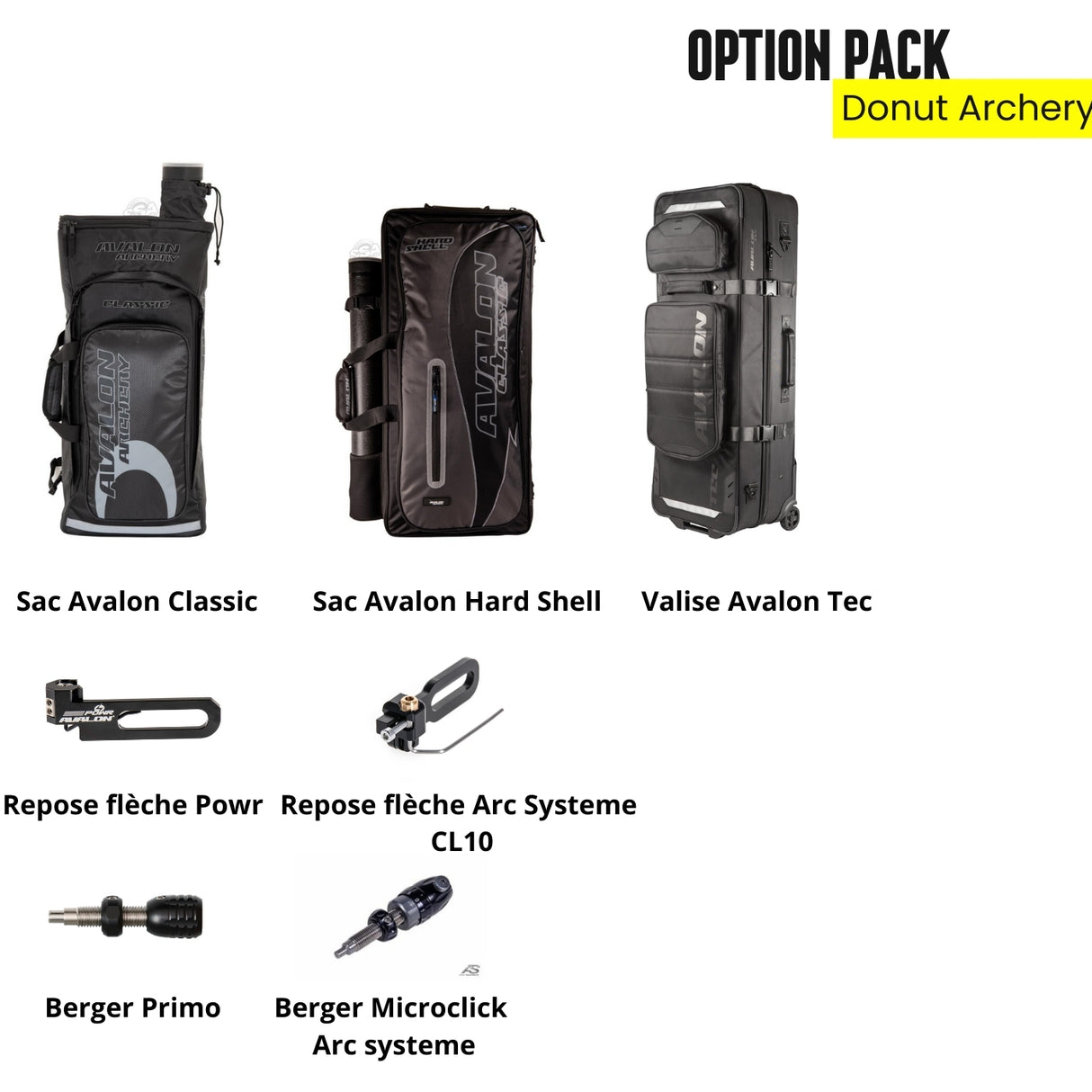 Kit Complet Arc Classique Kinetic Sovren