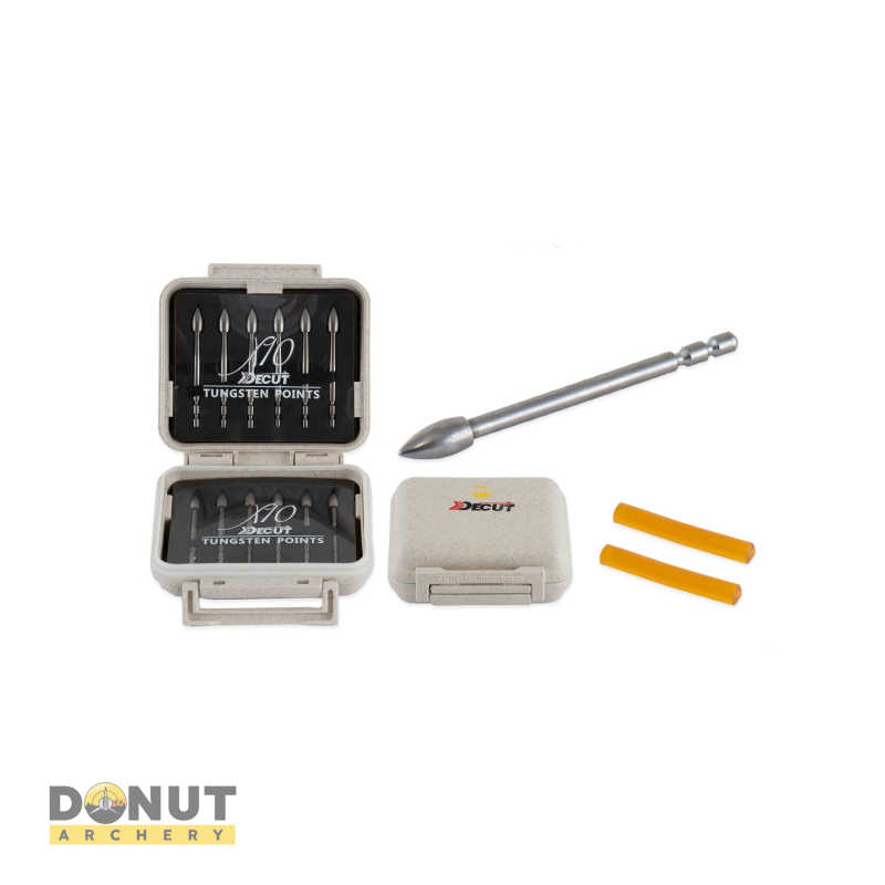 Pointe de flèche DECUT Tungsten (par 12)