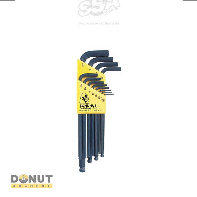 Set de Clefs Allen Bondhus Imperial .050 - 3/8