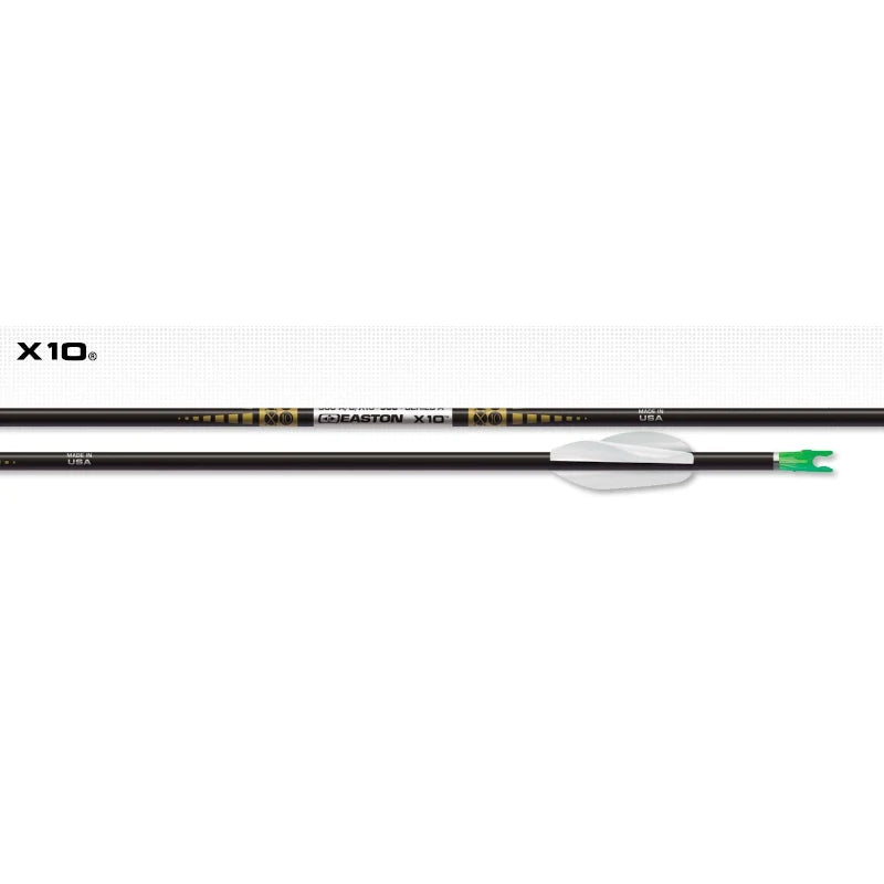 Tube nu flèche Easton X10 (par 12)