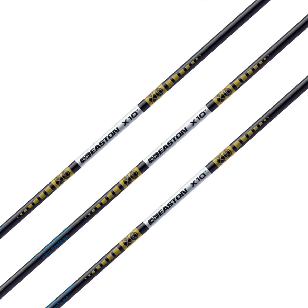 Tube nu flèche Easton X10 (par 3)