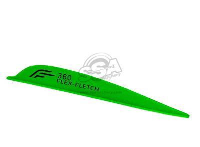 Plume de flèche Plastique Flex-Fletch FFP360