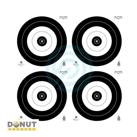 Blason tir à l'arc Ifaa JVD Field 4 X 20cm