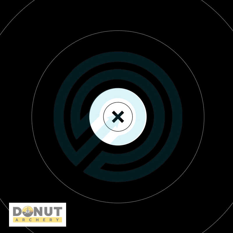 Blason tir à l'arc Ifaa JVD Hunter 65cm