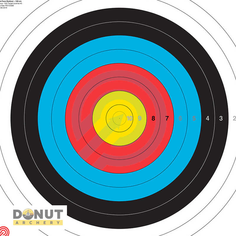 Blason tir à l'arc Fita Waterproof 122cm JVD (par 25)
