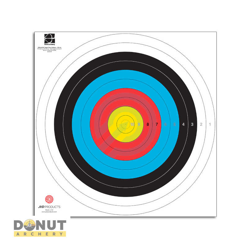 Blason tir à l'arc Fita Waterproof 80cm JVD (par 25)