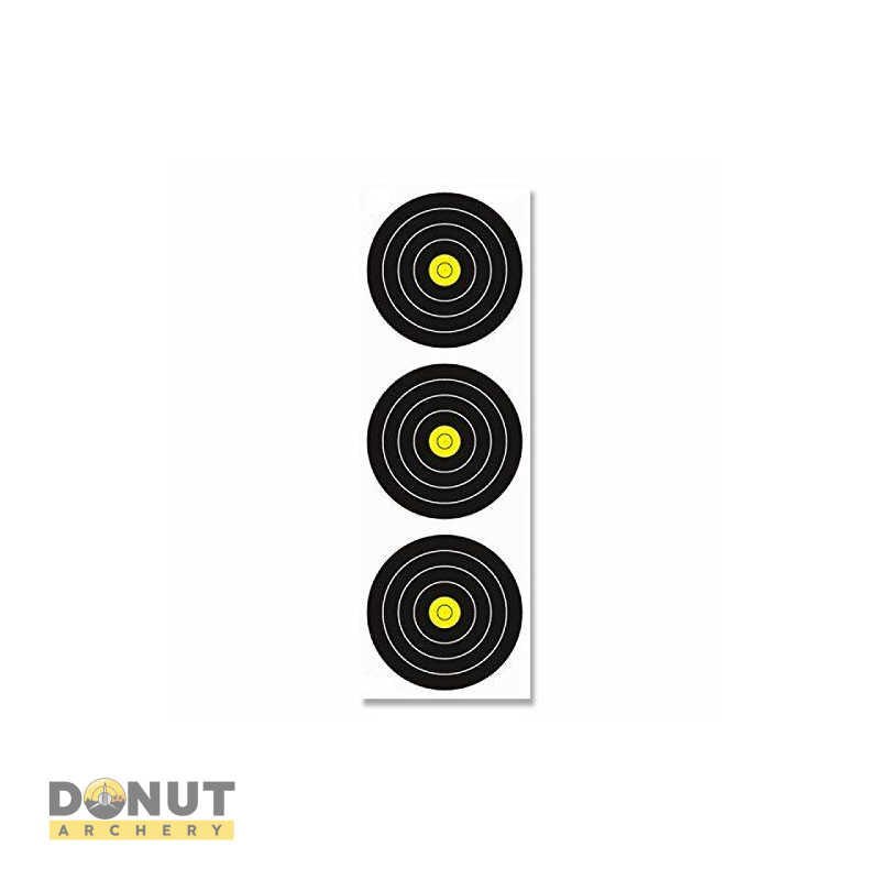 Blason Campagne tir à l'arc JVD Waterproof 3X20cm