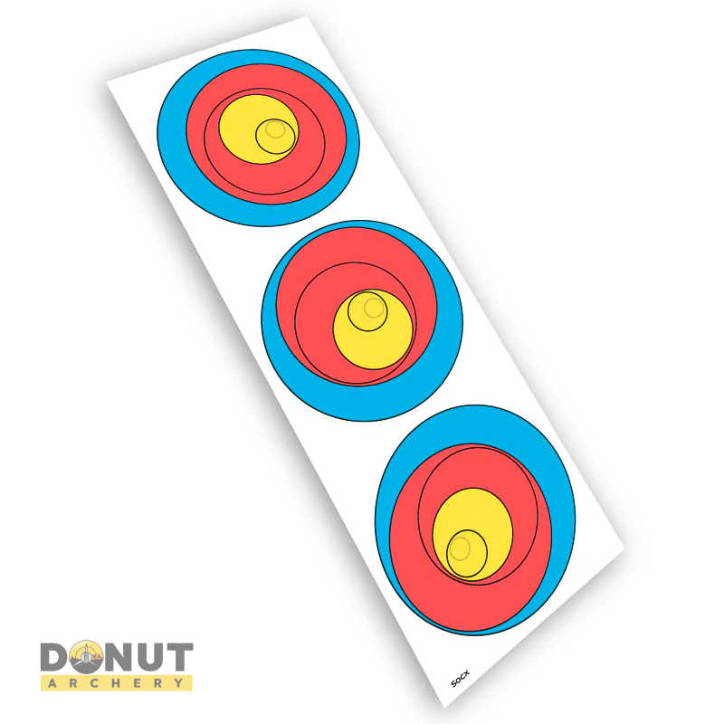 Blason tir à l'arc Fita Tri Spot Socx