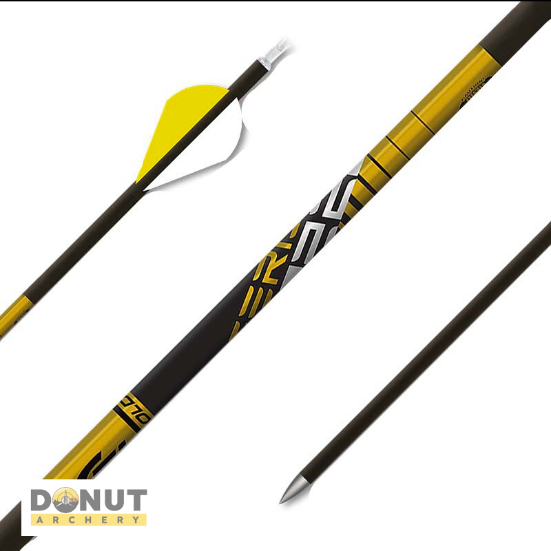 Tube nu carbone Gold tip Serie 22 (par 12)