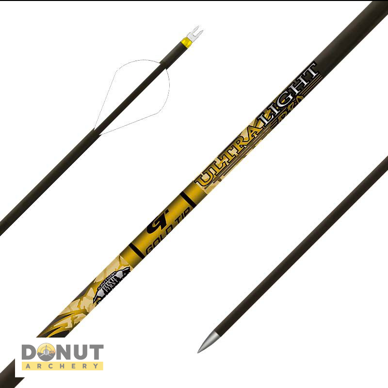 Tube nu carbone Gold tip Ultralight Pro (par 12)
