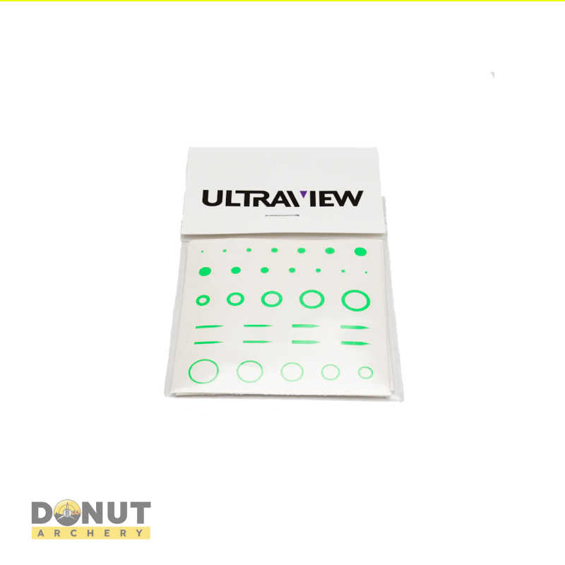 Points De Visee Autocollant Ultraview Donut Archery points-de-visee-autocollant-ultraview-donut-archery