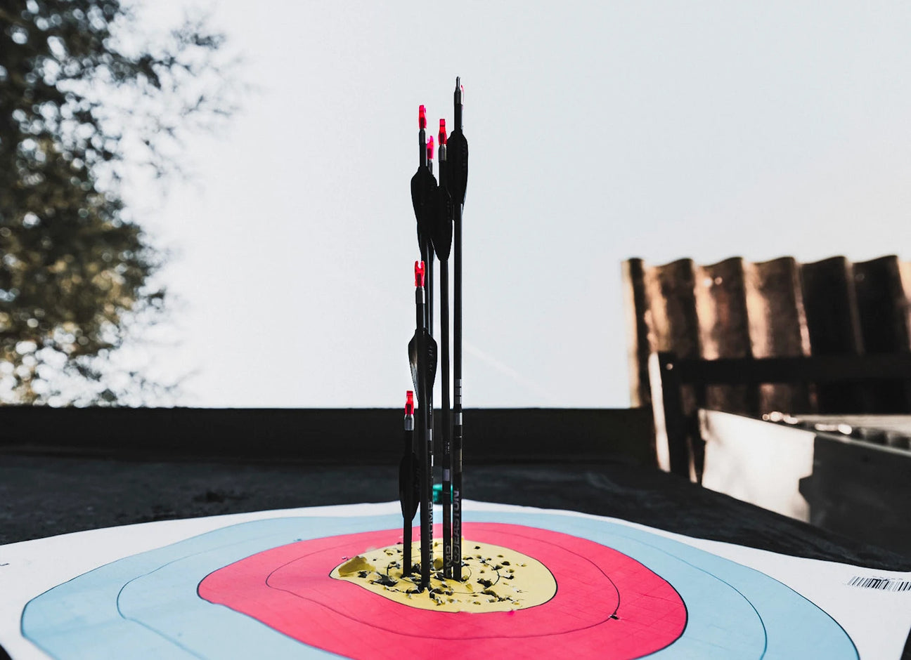 Cibles en paille tir à l'arc – Donut Archery