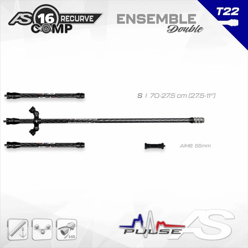 Stabilisation Complete Arc Systeme AS 16 Recurve Comp