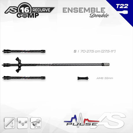 Stabilisation Complete Arc Systeme AS 16 Recurve Comp